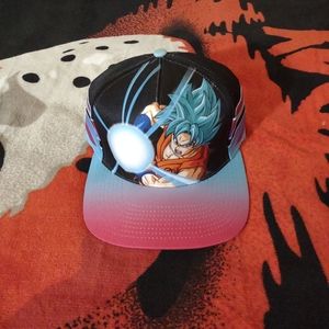 Goku snapback cap....